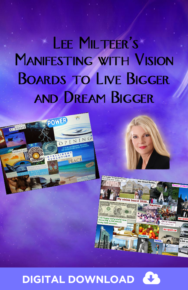 Manifesting With Vision Boards to Live Bigger and Dream Bigger (Digital Download)